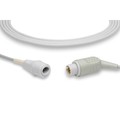 Cables & Sensors AAMI Compatible IBP Adapter Cable, Edwards Connector IC-6P-ED0